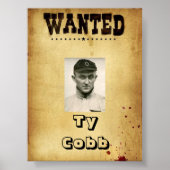 WANTED Ty Coob Print, Value Poster Paper (Matte) (Voorkant)