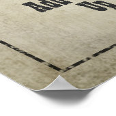 WANTED Wild West  Poster (Hoek)