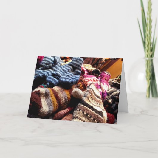 Wanten en handschoenen kaart (Voorkant)