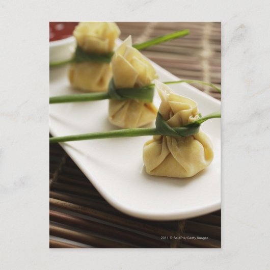 wantondumplijnen met witte Spaanse peper Briefkaart (Voorkant)