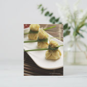 wantondumplijnen met witte Spaanse peper Briefkaart (Staand voorkant)