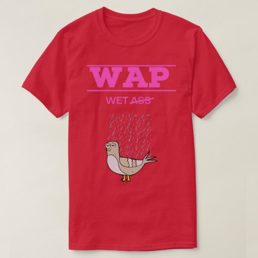 WAP 1 T-SHIRT (Design voorkant)