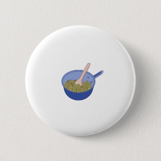 WAP Macaroni in een Pot Ronde Button 5,7 Cm (Voorkant)