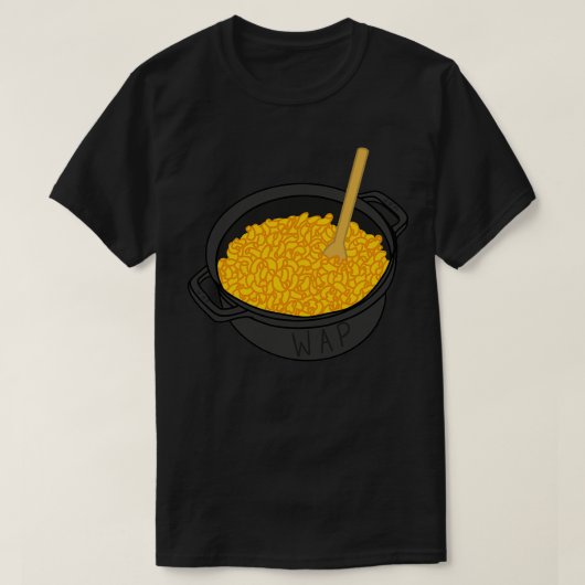 WAP Macaroni in een Pot T-shirt (Design voorkant)
