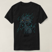 WAP Natte kat op de spoelvloer T-shirt (Design voorkant)