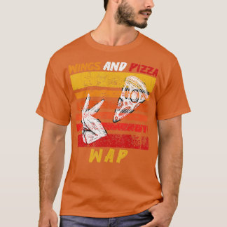 WAP Wings en Pizza Funny T-shirt