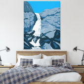 Wapama-Herfsten Canvas Afdruk (Insitu (Slaapkamer))