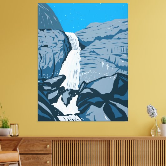 Wapama-Herfsten Canvas Afdruk (Insitu (Woonkamer))