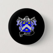 Wapen Achternaam Achternaam Familie Crest Ronde Button 5,7 Cm (Voorkant)