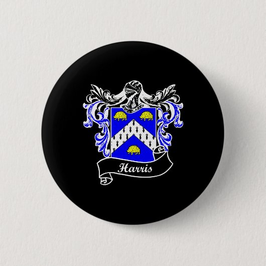 Wapen Achternaam Achternaam Familie Crest Ronde Button 5,7 Cm (Voorkant)