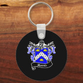 Wapen Achternaam Achternaam Familie Crest Sleutelhanger (Voorkant)