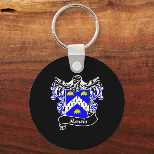 Wapen Achternaam Achternaam Familie Crest Sleutelhanger (Voorkant)