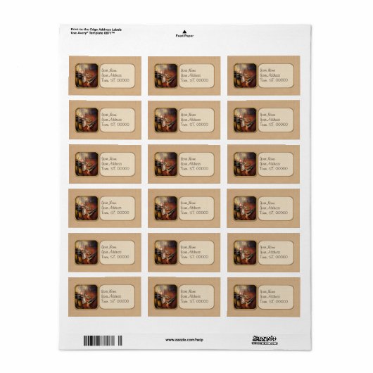 Wapen - De avonturencode Etiket (Full Sheet)