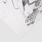 wapen Eenhoorn Ephemera Decoupage Tissuepapier (Detail)