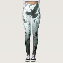 Wapen jezelf in vleugels. raaf leggings
