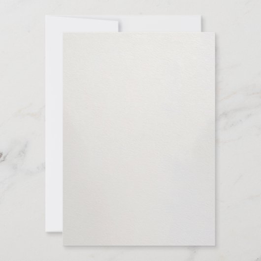 Wapen met rode en witte anemonen bruiloft kaart (Achterkant)