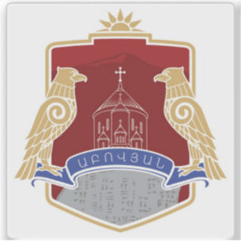 Wapen van Abovyan, Republiek Armenië Sticker