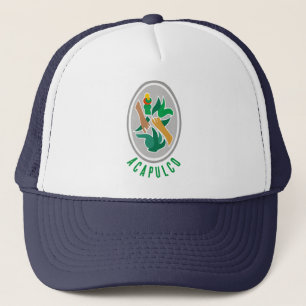 Wapen van Acapulco, Mexico Trucker Pet