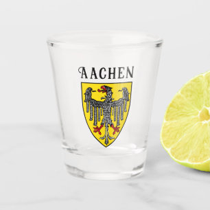 Wapen van Aken, Duitsland Shot Glas