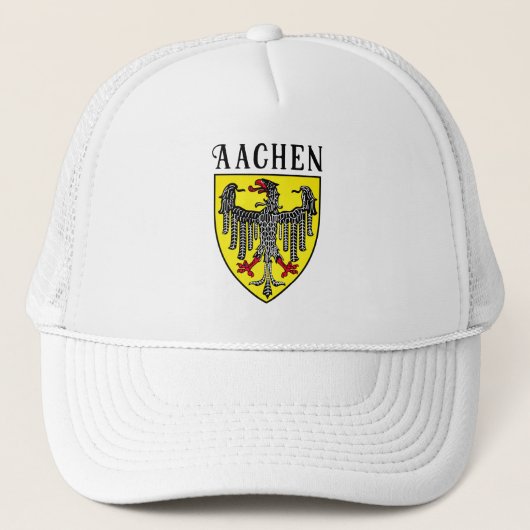 Wapen van Aken, Duitsland Trucker Pet (Voorkant)