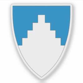 Wapen van Akershus, Noorwegen Sticker
