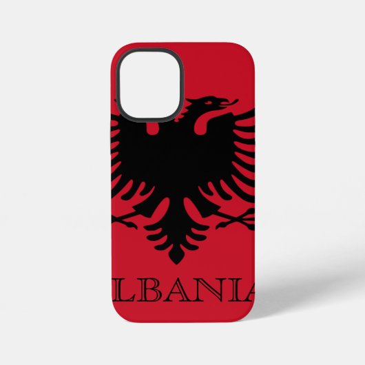 wapen van albanië iPhone hoesje (Achterkant)