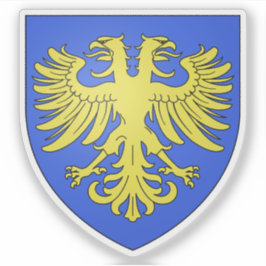 Wapen van Alençon, Orne, Normandië Sticker