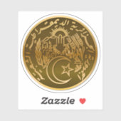 Wapen van Algerije Sticker (Vel)
