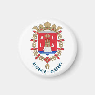 Wapen van Alicante - Alacant, Spanje Magneet