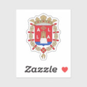 Wapen van Alicante, Spanje Sticker (Vel)