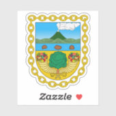 Wapen van Ambato, Ecuador Sticker (Vel)