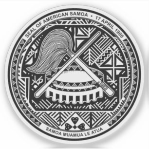 Wapen van Amerikaans-Samoa, Verenigde Staten Sticker