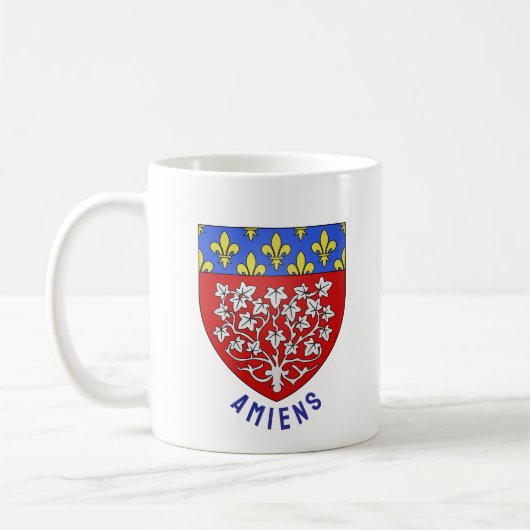 Wapen van Amiens, Frankrijk Koffiemok (Links)