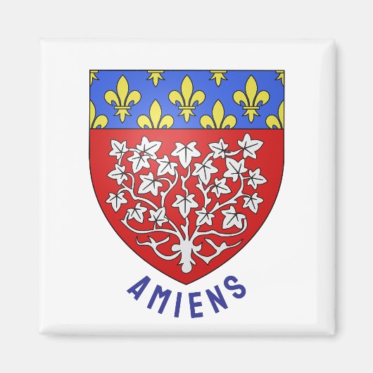 Wapen van Amiens, Frankrijk Magneet (Voorkant)