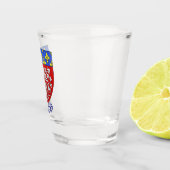 Wapen van Amiens, Frankrijk Shot Glas (Rechts)