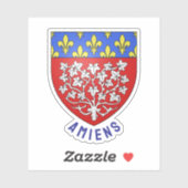 Wapen van Amiens, Frankrijk Sticker (Vel)