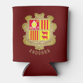 Wapen van Andorra Blikjeskoeler (Voorkant)