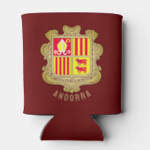 Wapen van Andorra Blikjeskoeler (Achterkant)