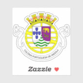 Wapen van Angola (1935-1951) Sticker (Vel)