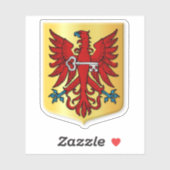 Wapen van Apeldoorn, Nederland Sticker (Vel)