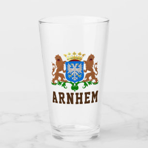 Wapen van Arnhem, Nederland Glas