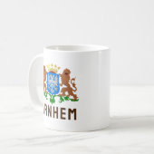 Wapen van Arnhem, Nederland Koffiemok (Voorkant links)