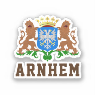 Wapen van Arnhem, Nederland Sticker