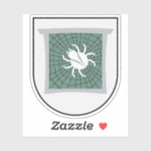 Wapen van Arran, Aran of Ardhan, Azerbeidzjan Sticker (Vel)