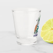 Wapen van Ascension Island Shot Glas (Links)