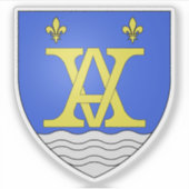 Wapen van Aubagne, Bouches-du-Rhône Sticker (Voorkant)