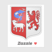 Wapen van Auch, Gers, Occitanie Sticker (Vel)