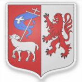 Wapen van Auch, Gers, Occitanie Sticker (Voorkant)