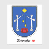 Wapen van Bad Salzuflen, Duitsland Sticker (Vel)