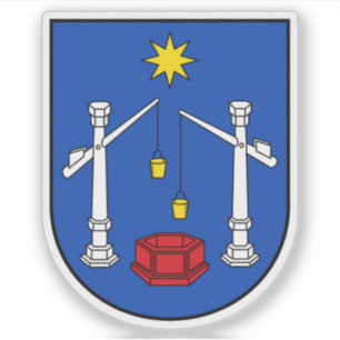 Wapen van Bad Salzuflen, Duitsland Sticker